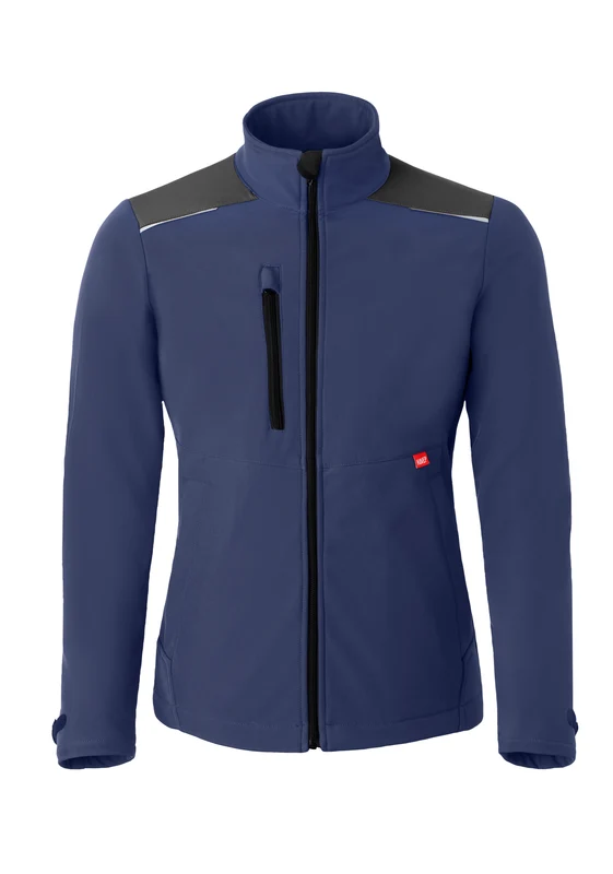 Softshell Jacket HAVEP® Shift indigo blue/charcoal / 3XL