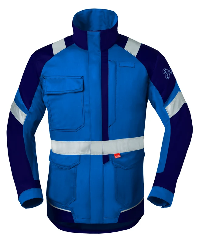 Work Jacket HAVEP® 5-Safety Image+ cornblue/navy / 64