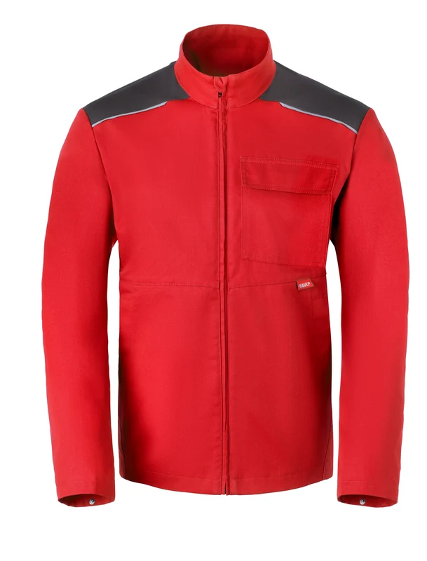Work Jacket HAVEP® Shift red/charcoal / S