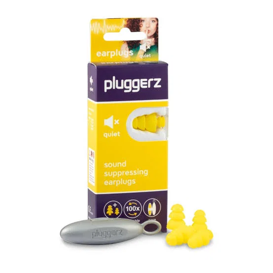 Pluggerz, Quiet, Earplugs, 4 pcs