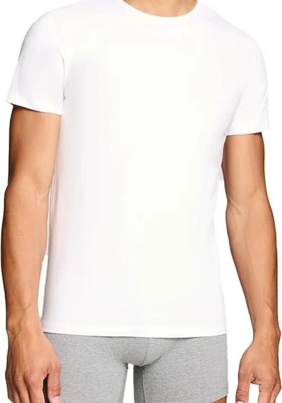Levis Men Solid Crew 2 Pack - White White / XL