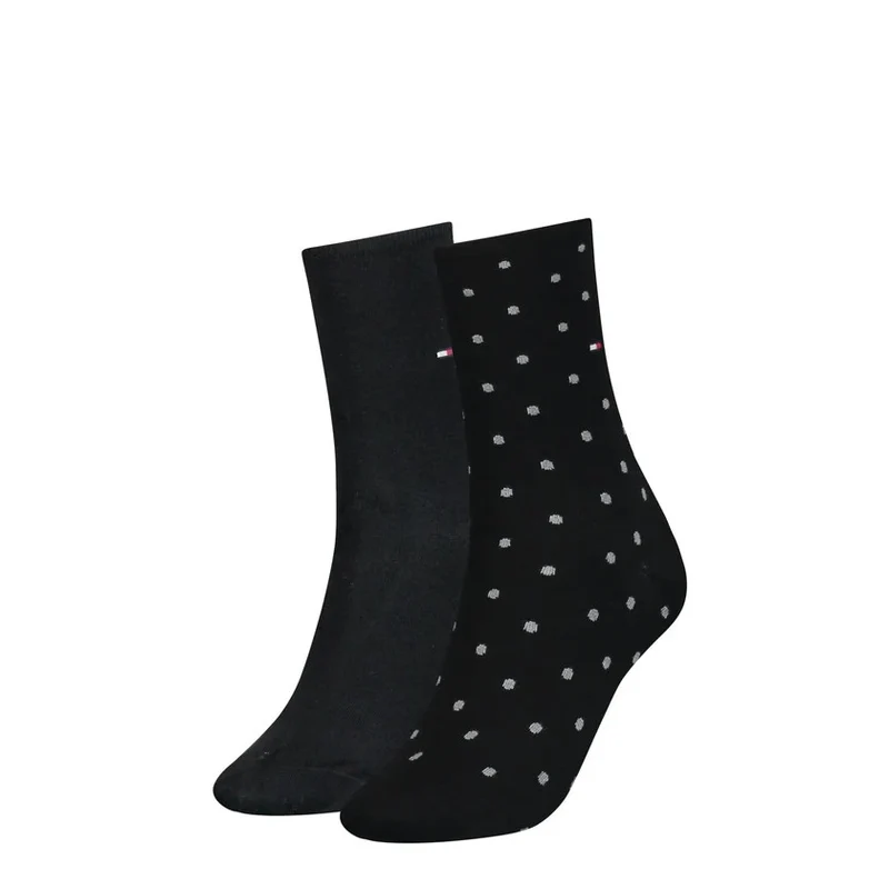 Socken - 2er-Pack 35-38 / Schwarz / Wäsche