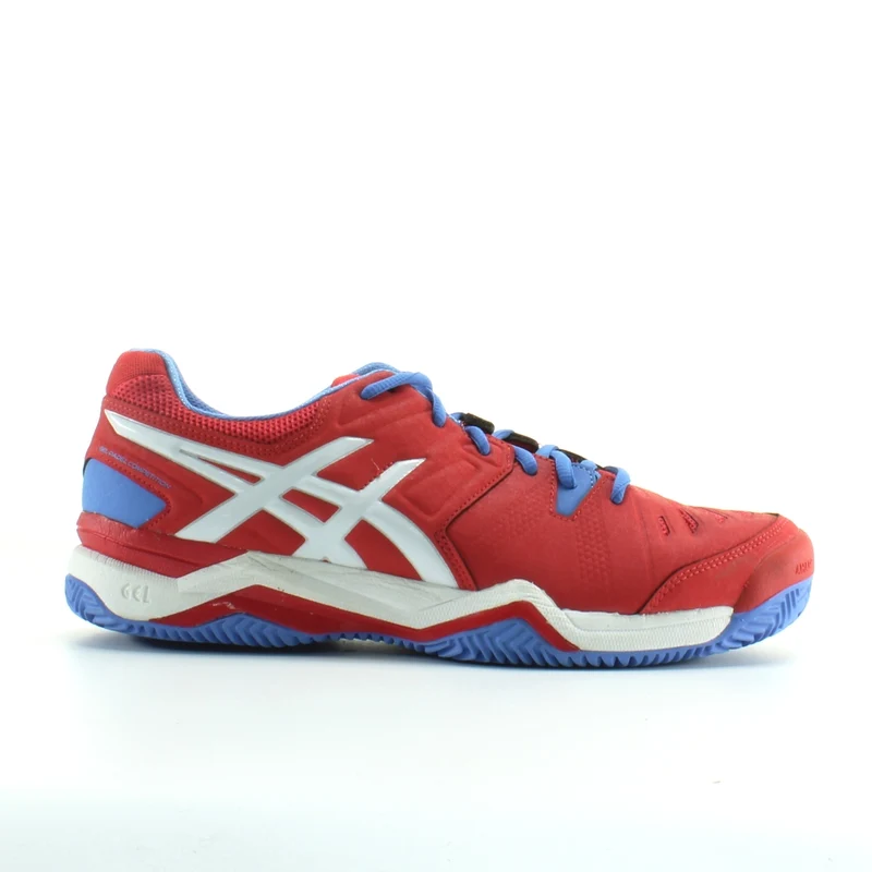Asics Gel-Tennis Competition 2 Womens Red Trainers 5