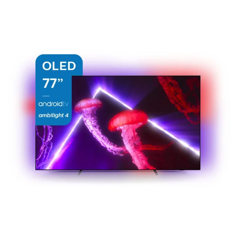 Smart TV OLED 4K Philips 77" con Ambilight- 77OLED807/77