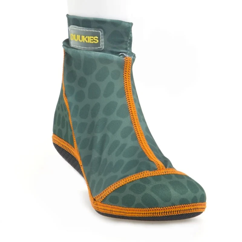 Duukies - Badesokker / Badesko Green Croco 31