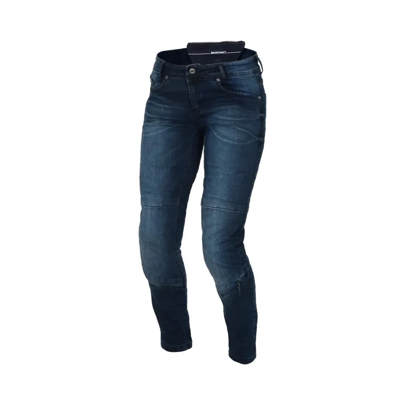 MACNA Jenny Mujer Vaqueros De Algodón Azul 30