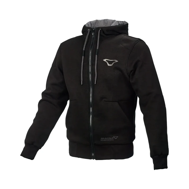 MACNA NUCLONE Moto Urbana Capucha Chaqueta Negro L / Negro