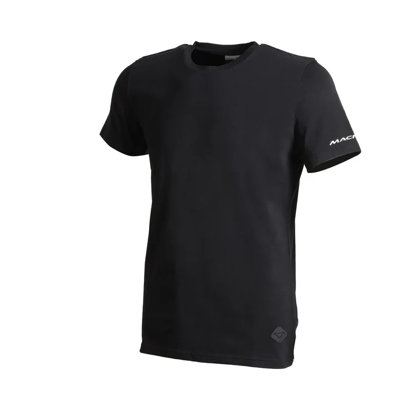 MACNA lisa hombre Camiseta Negro 2XL / negro