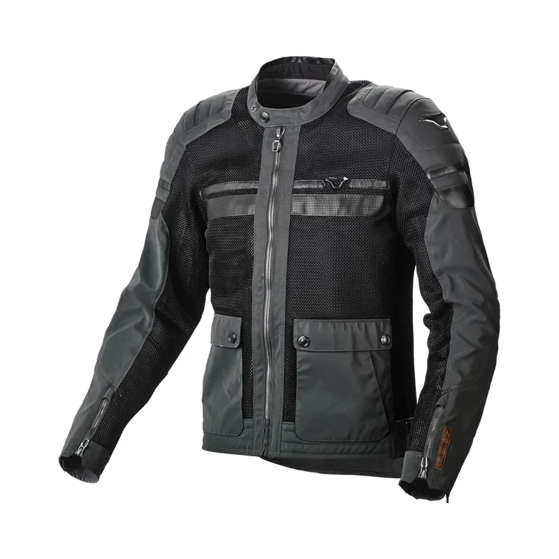 MACNA Fluent Night Eye Chaqueta moto urbana Negro ojo Noche Marrón XL / negro ojo noche marrón