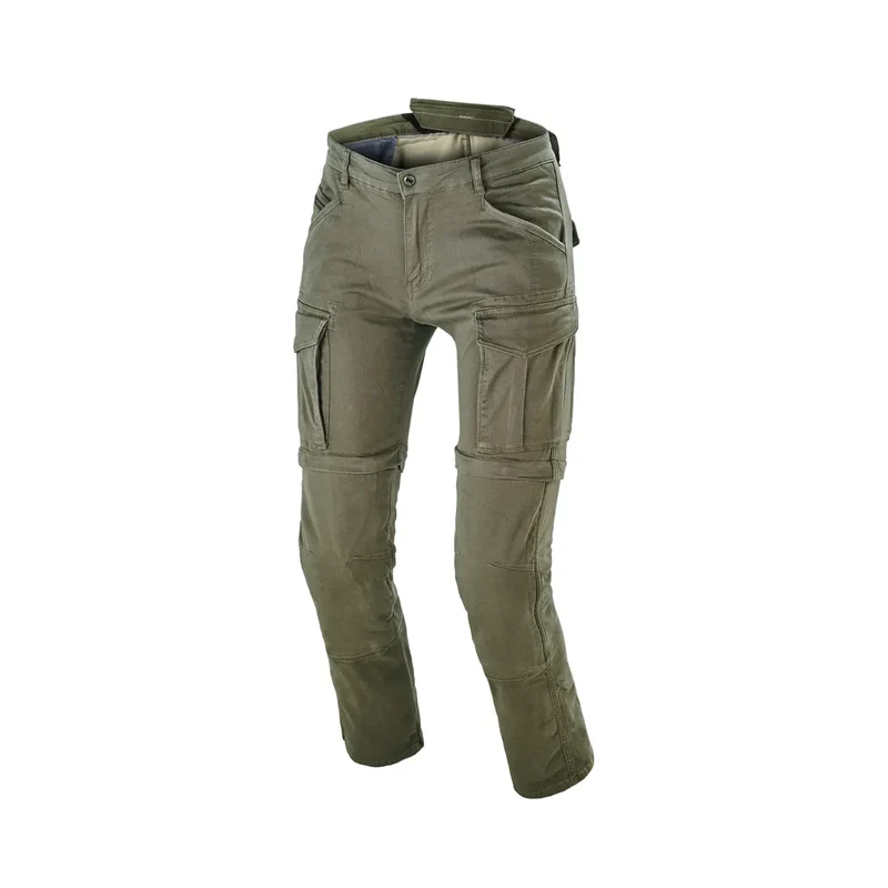 MACNA Arrival Hombre Moto Cargo Corte ajustado Vaqueros Verde 28 / Verde