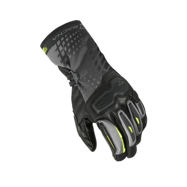 MACNA TERRA RTX MOTOCICLETA VERÃO LUVAS PRETAS AMARELAS L