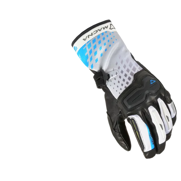 MACNA TERRA RTX MOTOCICLETA LUVAS PRETAS AZUIS CINZENTAS XXL