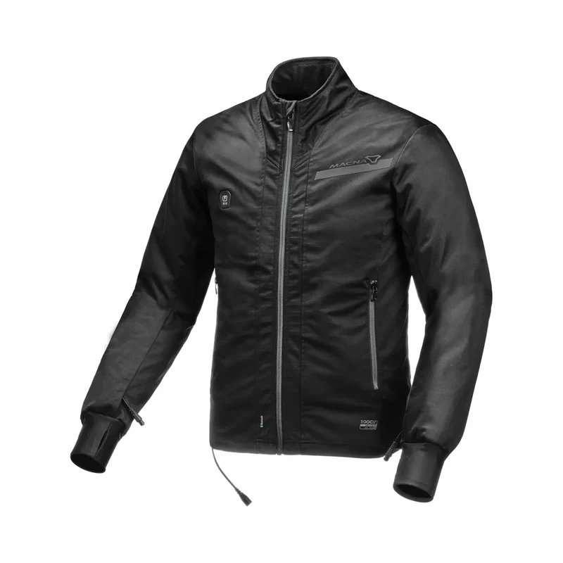 Macna Centre hombre Chaqueta textil calefactable Negro 3XL / negro