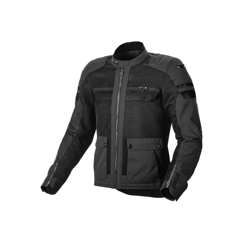 Macna Fluent NightEye casacos textil Man Black S / BLACK