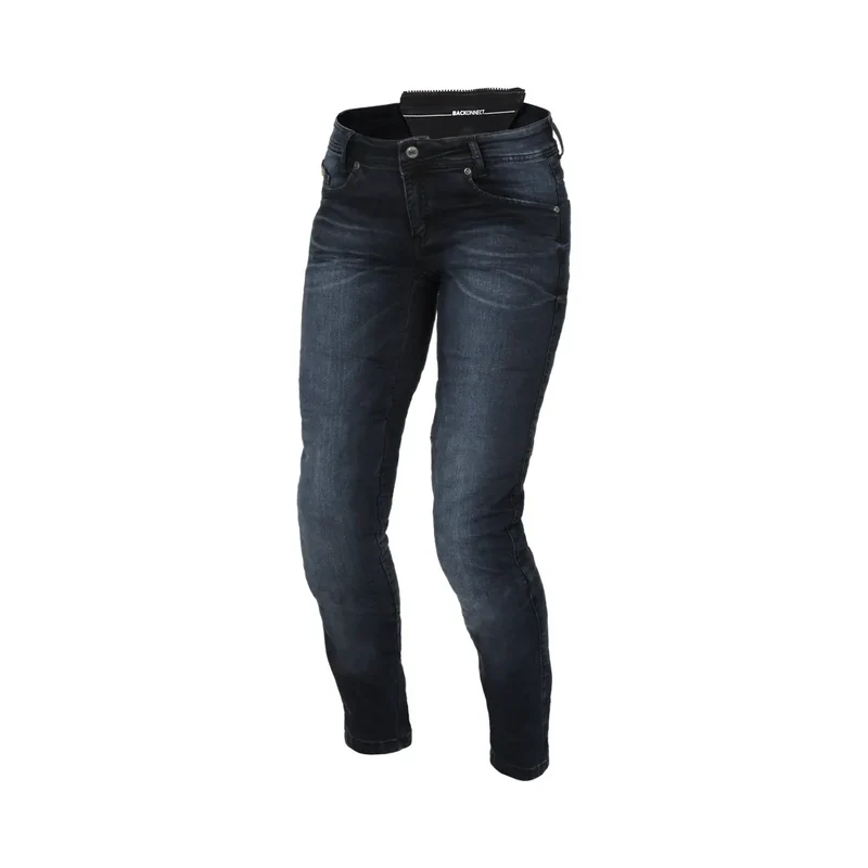 MACNA JENNY PRO Mujer Moto Denim Vaqueros Azul 30 / Azul