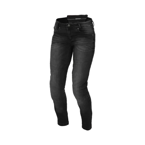 MACNA JENNY PRO Mujer Moto Denim Vaqueros Negro Short 32 / Negro