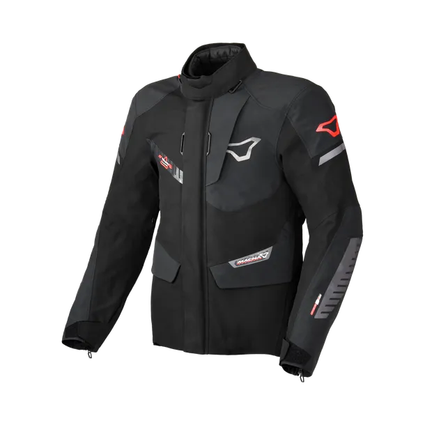 MACNA SÍNCRONO Moto Têxtil Casaco Preto 2XL / NEGRA