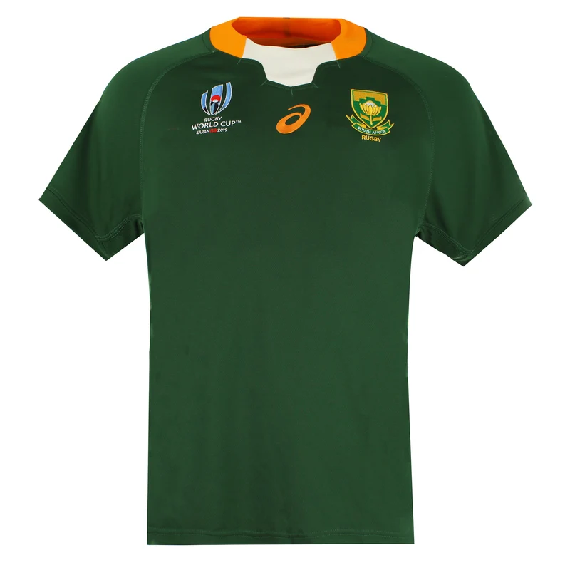Asics South Africa Rugby Mens Green T-Shirt 4XL