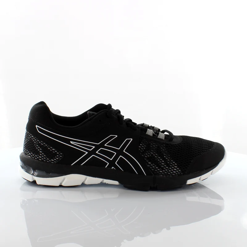 Asics Gel-Craze TR 4 Black Lace Up Running Trainers - Mens 9