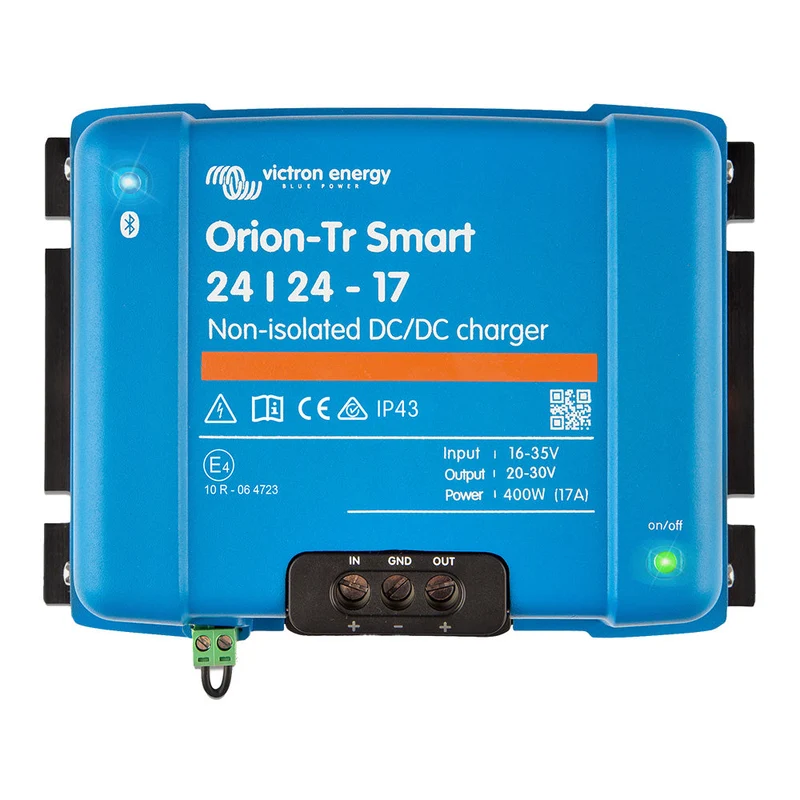 Victron Orion-TR Smart Non-Isolated DC-DC Converter - 24 VDC to 24 VDC - 400W - 17AMP
