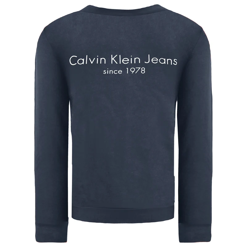 Calvin Klein Jeans Regular Fit Mens Navy Sweater M
