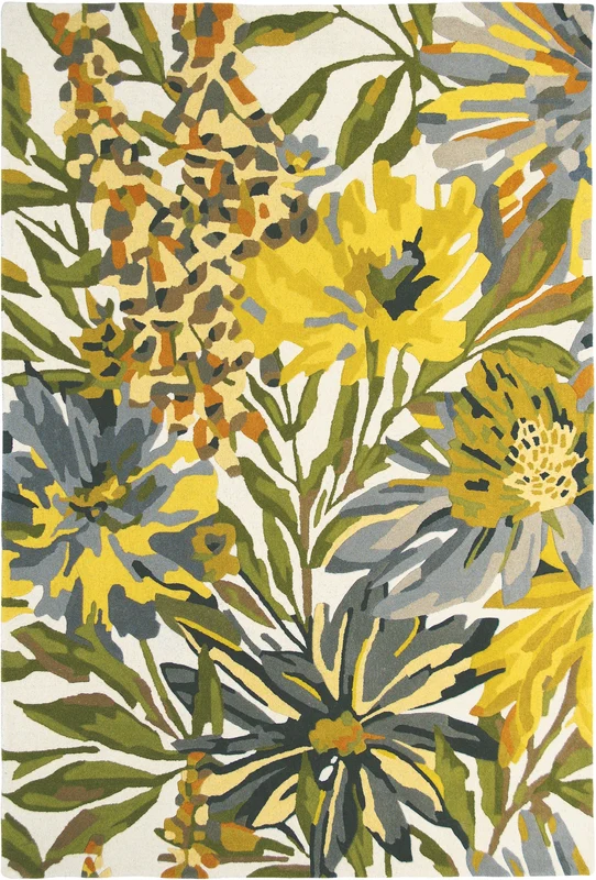 Brink and Campman Floreale Maize Area Rug by Harlequin 5' 7'' X 7' 10'' Rectangle