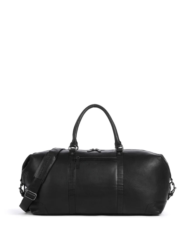 The Chesterfield Brand Wax Pull Up Cow Amaris Weekender black