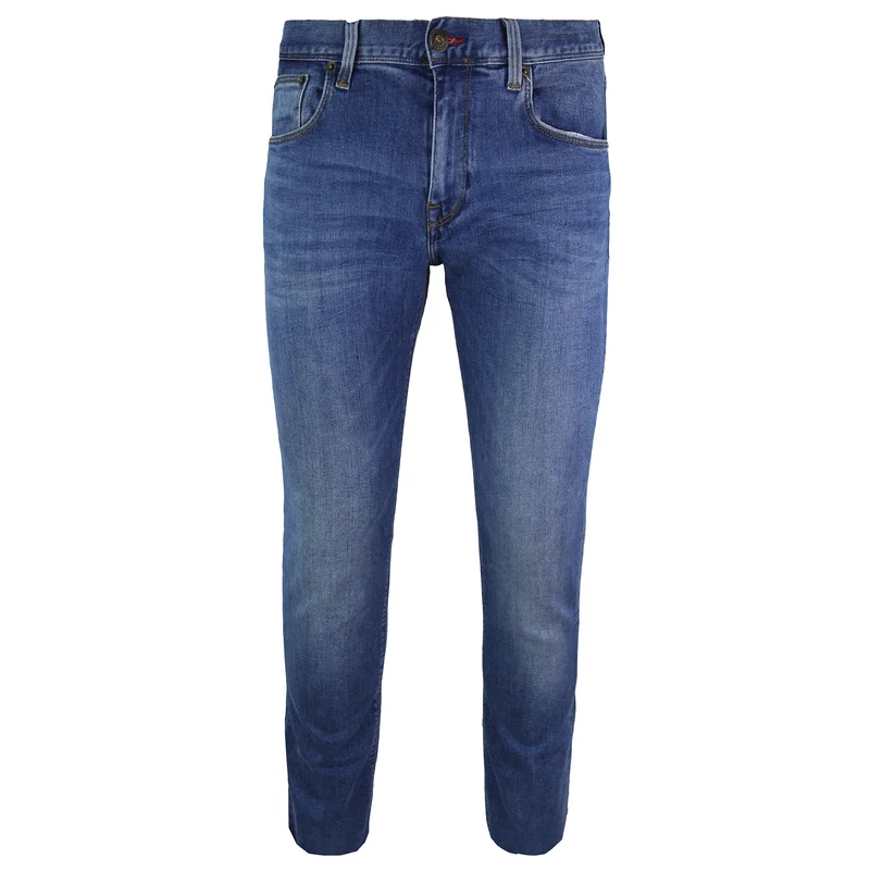 Tommy Hilfiger Straight Fit Light Blue Denim Mens Denton Jeans 33/34