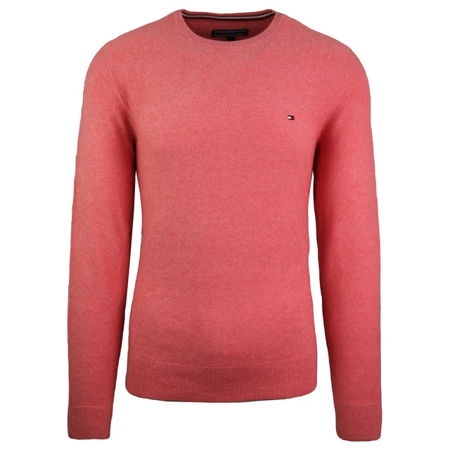 Tommy Hilfiger Classics Pre-Twisted RiceCorn Peach Mens Jumper MW0MW06706 669 L
