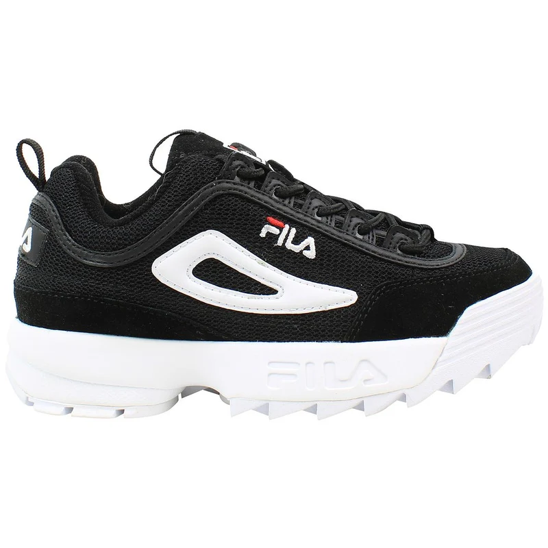 Fila Disruptor Mesh Womens Black Trainers 3