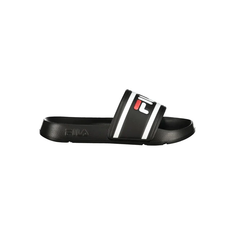 Fila Black Polyurethane Women Slipper EU40/US10