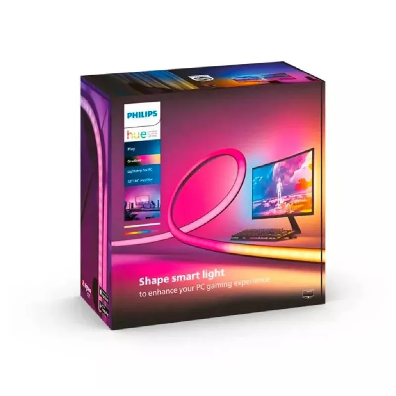 Tira Led Philips Hue Play Gradient para PC 32" y 34"