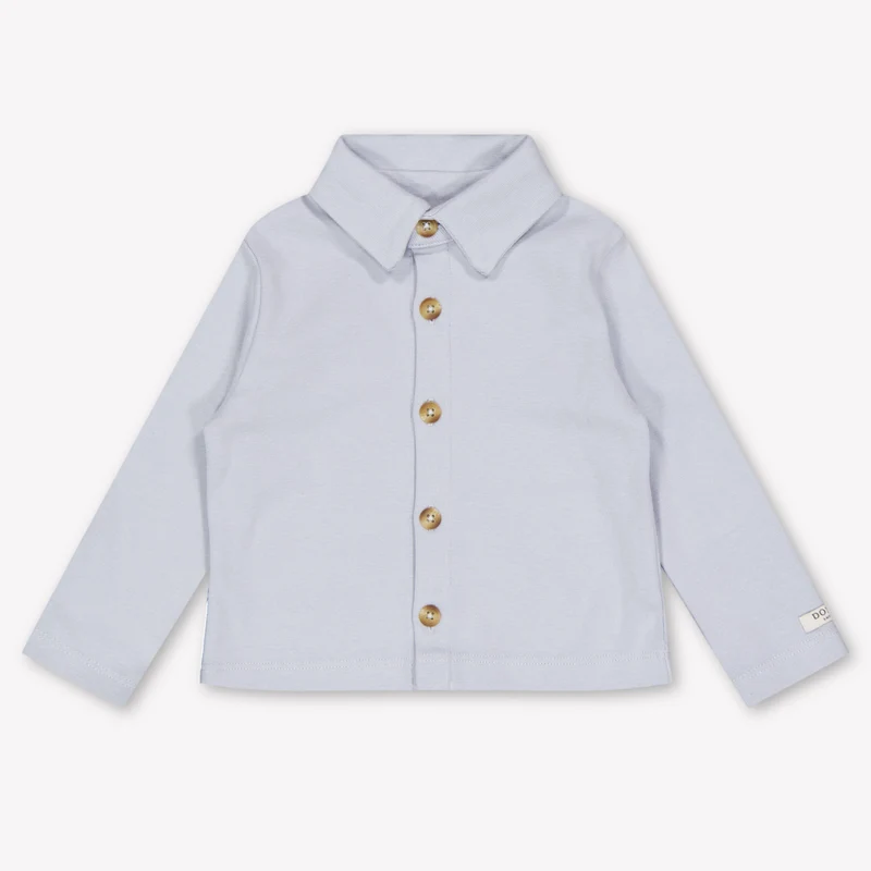 Donsje Amsterdam Touten Baby Jongens Blouse In Licht Blauw 24/30