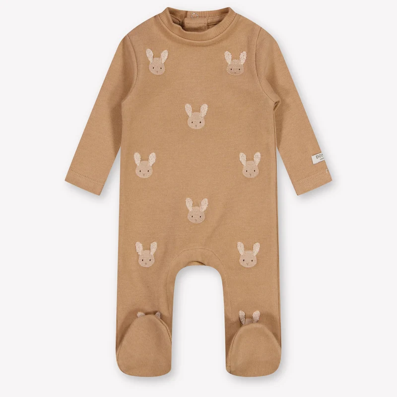 Donsje Amsterdam Phlyn Baby Meisjes Boxpakje In Oud Roze 3/6