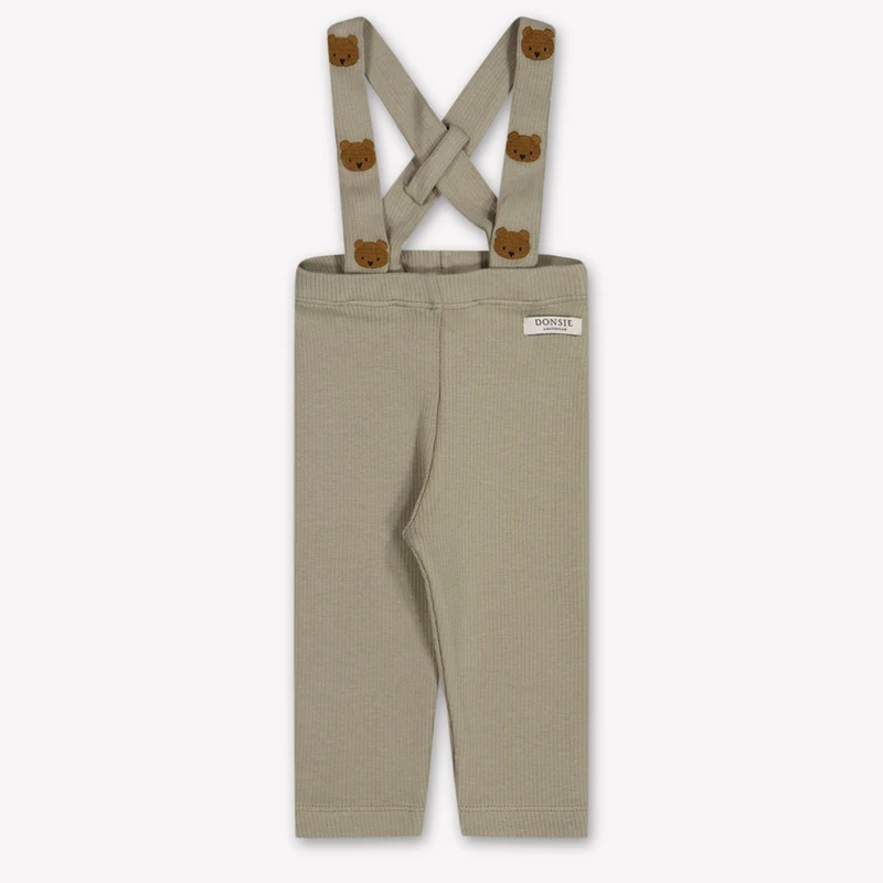 Donsje Amsterdam Doutie Baby Jongens Legging In Licht Groen 0/3