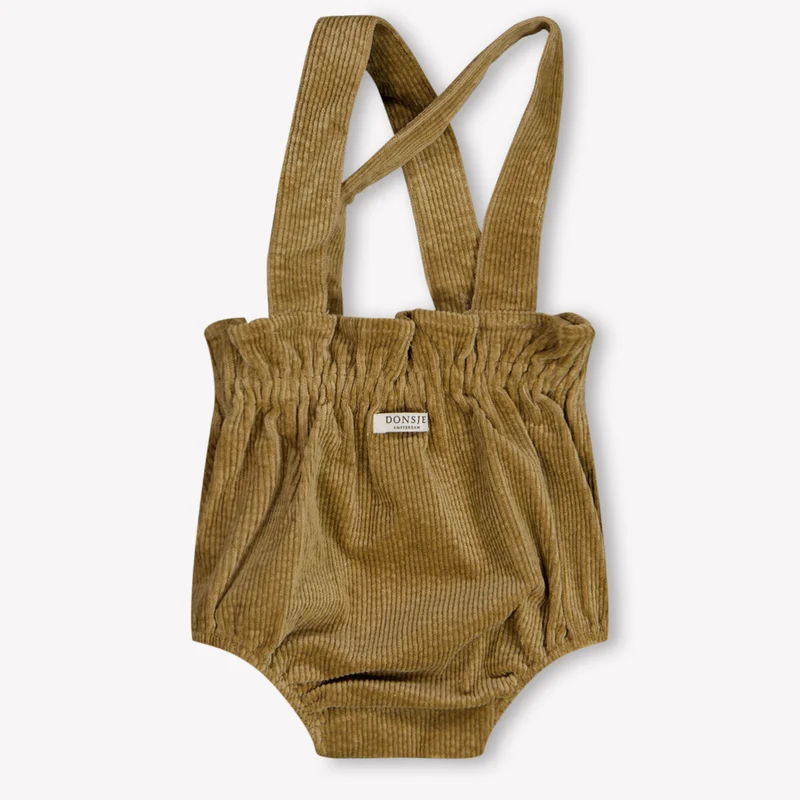 Donsje Amsterdam Kari Baby Meisjes Shorts In Beige 3/6