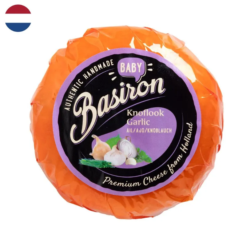 Queso Mini Basiron Garlic 380 g