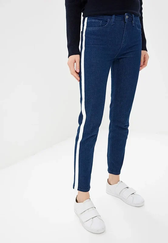 Tommy Hilfiger - Women's Side Striped Jeans Blue / 31