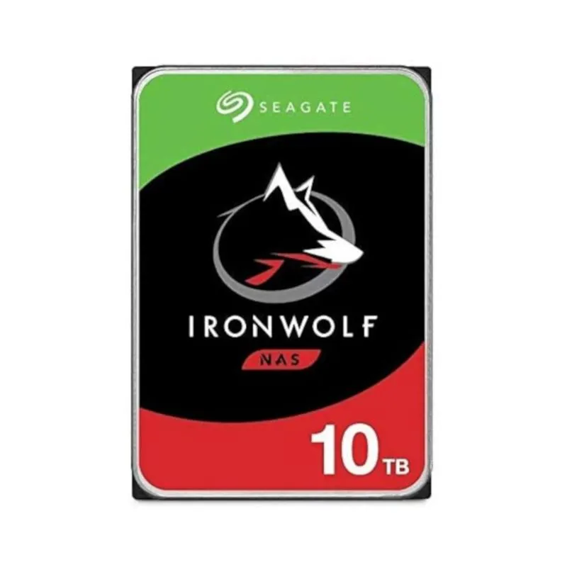 HD 10TB SATA3 Seagate IronWolf - ST10000VN0008 (6Gb/s, 7.200 RPM, 256MB Cache)