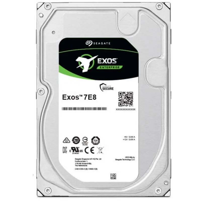 HD 6TB SAS Seagate Exos 7E8 Enterprise Capacity - ST6000NM029A (3,5pol, 12Gb/s, 7.200 RPM, 256MB Cache)