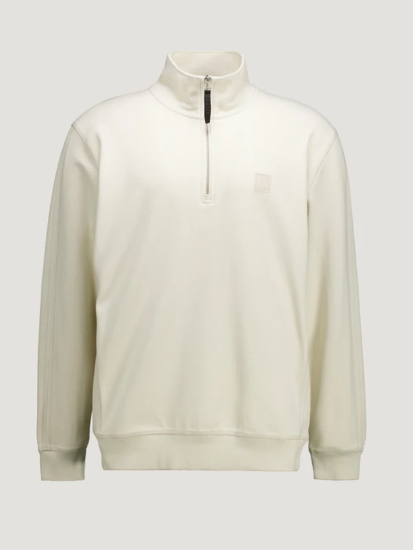 Sweatshirt - RYDER ZIP-UP M / Wollweiß / Pullover & Strick