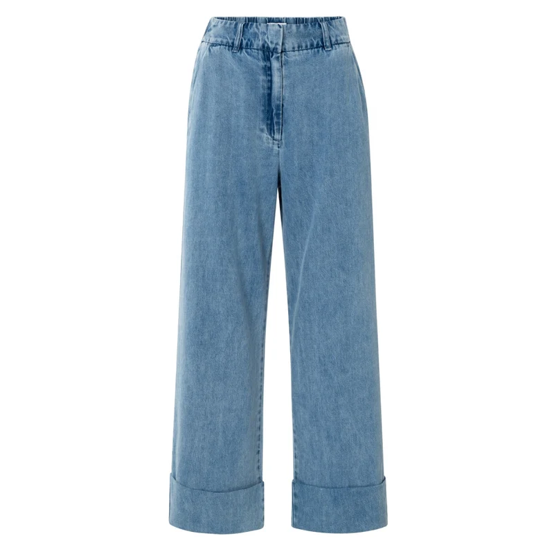 Jeans - Wide Fit 42 / Blau / Jeans