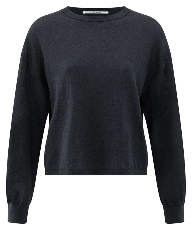 Strickpullover - Strukturiert XS / Blau / Pullover & Strick