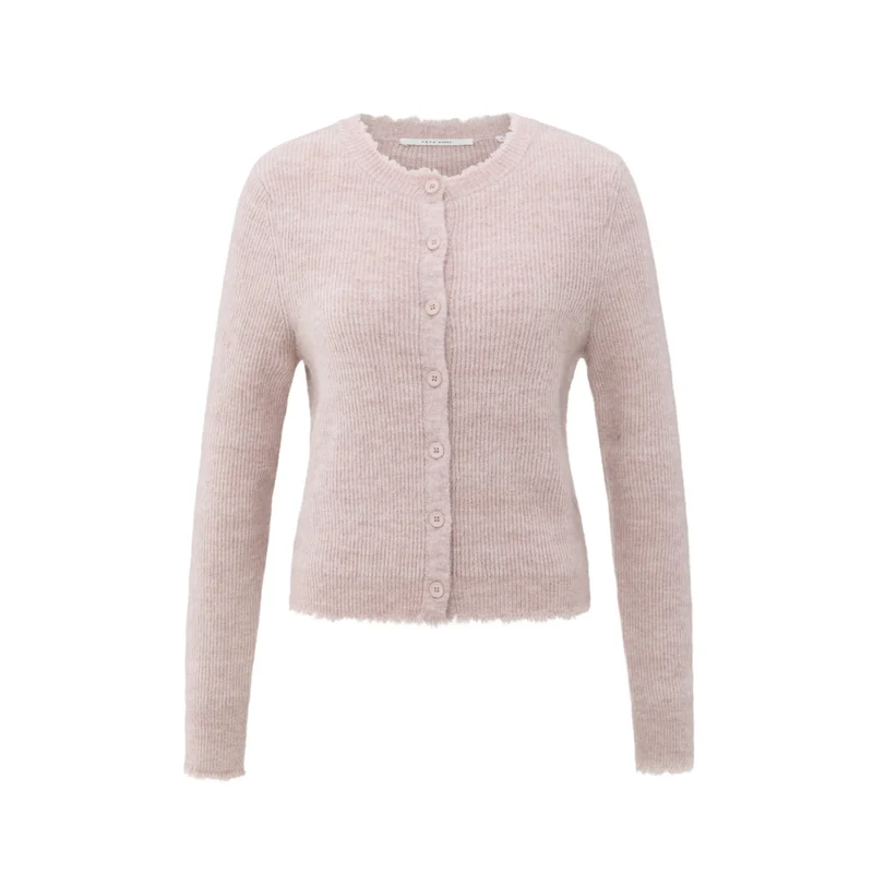 Cardigan - Melange M / Pink / Pullover & Strick
