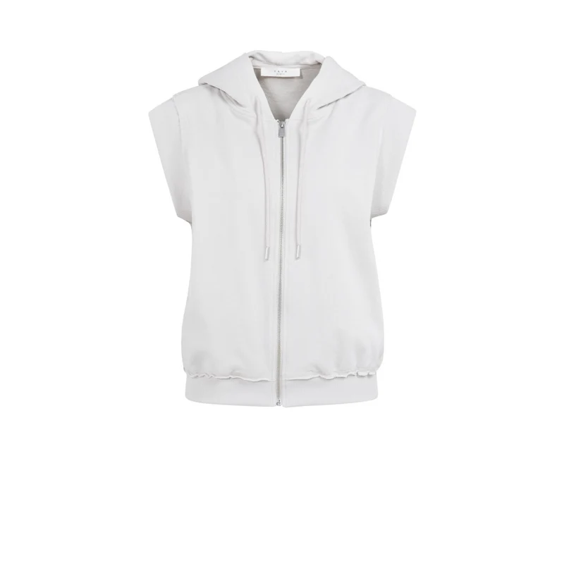 Sweatjacke - Ärmellos M / Grau / Pullover & Strick