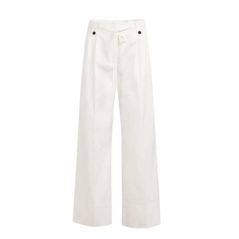 Hose - Kordelzug 36 / Weiß / Hosen