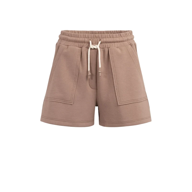 Jersey - Shorts 34 / Braun / Hosen