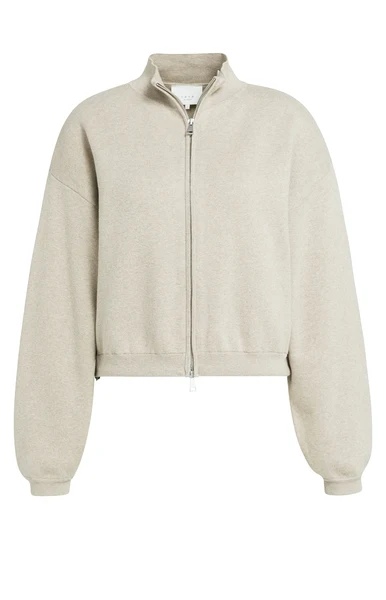 Strickjacke - Jacquardmuster XXS / Grau / Pullover & Strick