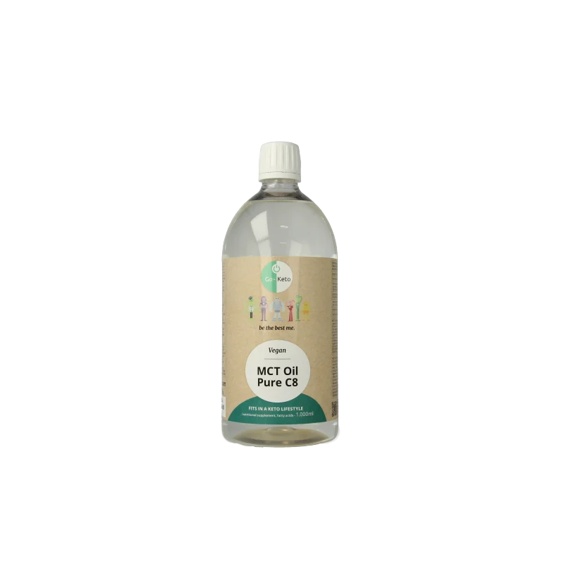 Go-Keto MCT olie C8 premium 1 voordeel 1 liter