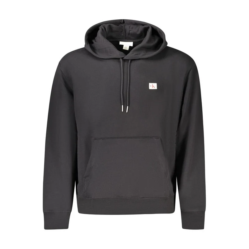 Calvin Klein Black Cotton Men's Sweatshirt L